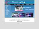 Website Snapshot of GUANGDONG PHOENIX LIGHTING CO., LTD.