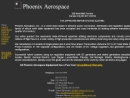 Website Snapshot of PHOENIX AEROSPACE, INC.