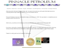 Website Snapshot of PINNACLE PETROLEUM, INC.