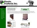 Website Snapshot of PLASTIC PRODUCTS INC