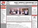 Website Snapshot of POINT SPRING & DRIVESHAFT CO.