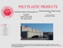 Website Snapshot of POLY PLASTIC PRODUCTS, INC.