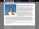 Website Snapshot of POWER DELIVERY PRODUCTS, INC.