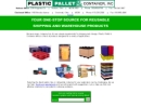 Website Snapshot of PLASTIC PALLET & CONTAINER, INC.