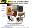 Website Snapshot of PRECISION WOODCRAFTERS
