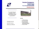 Website Snapshot of PRECISION PACKAGING, INC.