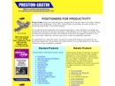Website Snapshot of PRESTON-EASTIN, INC.