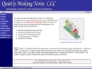 Website Snapshot of QUIETLY MAKING NOISE, LLC