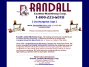 Website Snapshot of RANDALL LEATHER MACHINE CORP.