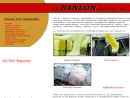 Website Snapshot of HANLON CO., INC., R. J.