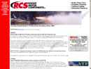 Website Snapshot of RCS ROCKET MOTOR COMPONENTS, INC.