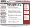 Website Snapshot of ROSE ELECTRONICS DISTRIBUTING CO., INC.