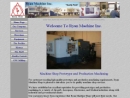 Website Snapshot of RYAN MACHINE, INC.