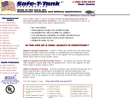Website Snapshot of SAFE-T-TANK CORP