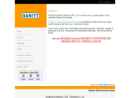 Website Snapshot of SANITT EQUIPMENTS AND MACHINES PVT LTD