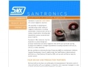 Website Snapshot of SANTRONICS