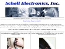 Website Snapshot of SCHELL ELECTRONICS INC