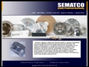Website Snapshot of SEMATCO INC