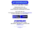 Website Snapshot of S F TECHNOLOGY, INC.