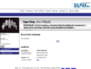 Website Snapshot of SILPAK, INC.