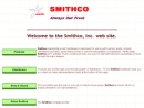 Website Snapshot of SMITH CO., INC.