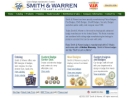 Website Snapshot of SMITH & WARREN