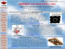 Website Snapshot of AMERICAN SOLVING, INC.
