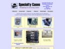 Website Snapshot of SPECIALTY CASES INC.