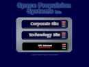 Website Snapshot of SPACE PROPULSION SYSTEMS INC