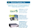 Website Snapshot of SUNCOAST SYSTEMS, INC.