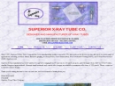 Website Snapshot of SUPERIOR X RAY TUBE COMPANY