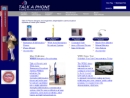 Website Snapshot of TALK-A-PHONE