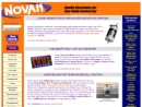 Website Snapshot of NOVAK ELECTRONICS, INC.
