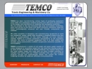 Website Snapshot of TEMCO