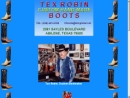 Website Snapshot of ROBIN BOOTS, TEX