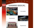 Website Snapshot of TOWNSEND NEON INC.