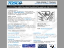 Website Snapshot of TOSCO - TOOL SPECIALTY COMPANY