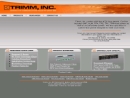 Website Snapshot of TRIMM, INC.