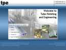 Website Snapshot of TUBE POLISHING & ENGINEERING