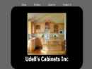 Website Snapshot of UDELL'S CABINETS, INC.