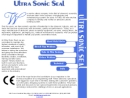 Website Snapshot of ULTRA SONIC SEAL CO.