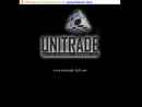 Website Snapshot of UNITRADE