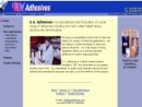 Website Snapshot of US ADHESIVES CO