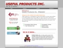 Website Snapshot of USEFUL PRODUCTS, INC.