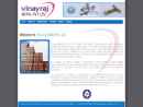 Website Snapshot of VINAYRAJ METAL PVT. LTD.
