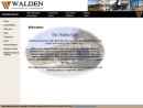 Website Snapshot of WALDEN STRUCTURES