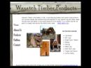 Website Snapshot of WASATCH TIMBER PRODUCTS
