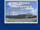 Website Snapshot of WEDLAKE INDUSTRIES, LLC