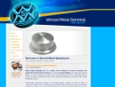 Website Snapshot of WENZEL METAL SPINNING, INC.