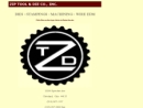 Website Snapshot of ZIP TOOL & DIE CO., INC.